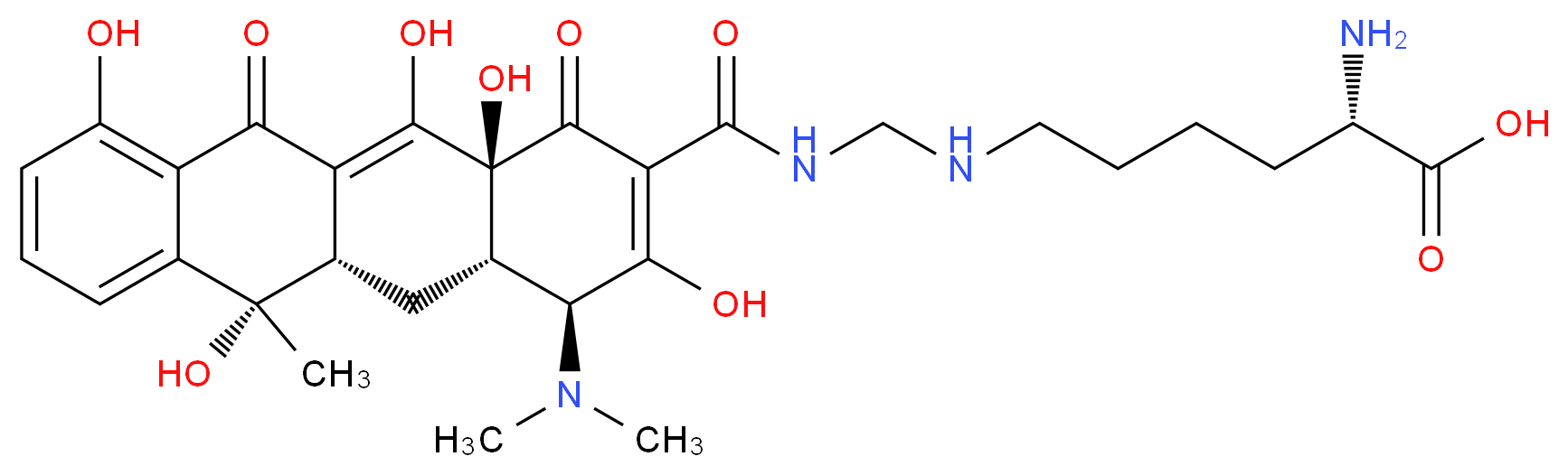 chemical structure of lymecycline